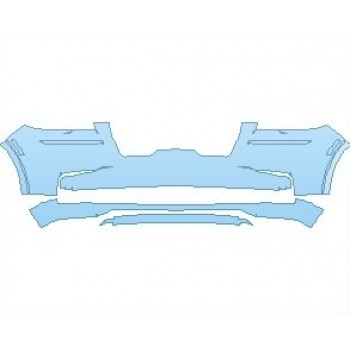 PAINT PROTECTION KIT - 2021 LINCOLN AVIATOR BLACK LABEL BUMPER - PRECUT PPF CLEAR BRA WRAP