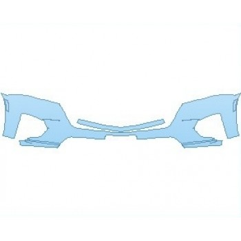PAINT PROTECTION KIT - 2023 CHEVROLET TRAVERSE RS BUMPER - PRECUT PPF CLEAR BRA WRAP