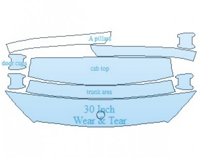 2023 MERCEDES GLC CLASS 300 4MATIC COUPE COMMON WEAR AREA KIT