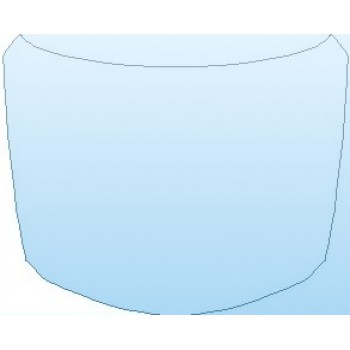 PAINT PROTECTION KIT - 2022 CADILLAC CT6 V FULL HOOD (WRAPPED EDGES) - PRECUT PPF CLEAR BRA WRAP