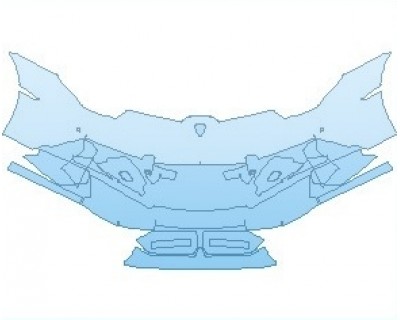 2023 LAMBORGHINI HURACAN PERFORMANTE SPYDER BUMPER WITH SENSORS