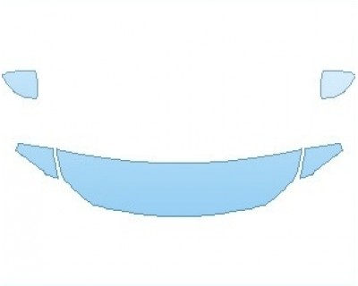 Precut PPF Kit – Clear Bra Paint Protection Film PAINT PROTECTION KIT - 2020 MERCEDES A CLASS A 220 4MATIC SEDAN HOOD 18 INCH WRAPPED EDGES - INVISIBLEMASK - 3M PAINT PROTECTION