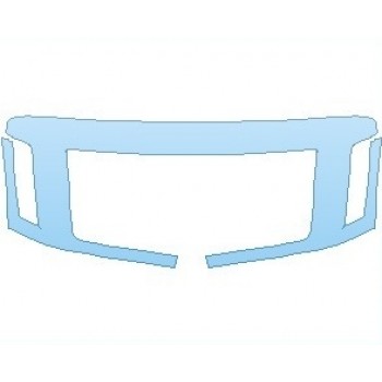 PRECUT PPF KIT - 2018 NISSAN TITAN XD PLATINUM RESERVE GRILLE PRECUT PPF KIT - 2018 NISSAN TITAN XD PLATINUM RESERVE GRILLE