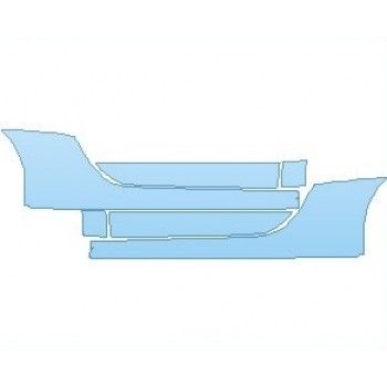 PAINT PROTECTION KIT - 2019 PORSCHE 911 SPORT DESIGN COUPE ROCKER PANELS - PRECUT PPF CLEAR BRA WRAP