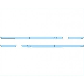 2023 HONDA RIDGELINE RTL-E WITHOUT FENDER FLARES ROCKER PANELS