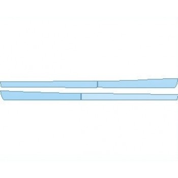PAINT PROTECTION KIT - 2022 HONDA PASSPORT SPORT ROCKER PANELS - PRECUT PPF CLEAR BRA WRAP