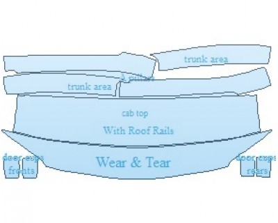 2021 HONDA PASSPORT TOURING COMMON WEAR AREA KIT WITH ROOF RAILS