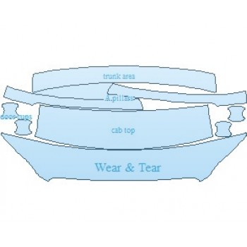 PAINT PROTECTION KIT - 2023 VOLVO XC60 MOMENTUM COMMON WEAR AREA KIT - PRECUT PPF CLEAR BRA WRAP