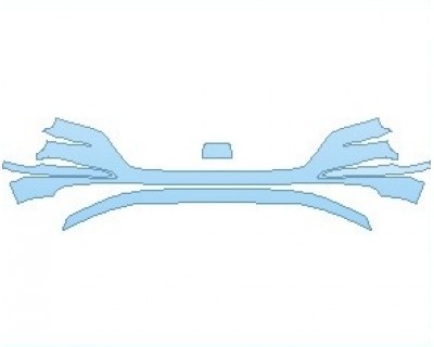 PAINT PROTECTION KIT - 2024 GENESIS GV80 2.5T AWD BUMPER LOWER - PRECUT PPF CLEAR BRA WRAP