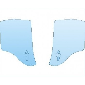 Precut PPF Kit – Clear Bra Paint Protection Film PAINT PROTECTION KIT - 2023 TOYOTA CAMRY TRD DOORS REAR - PRECUT PPF CLEAR BRA WRAP