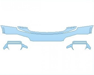 2022 BMW IX BMW I SIGNATURE BLUE REAR BUMPER