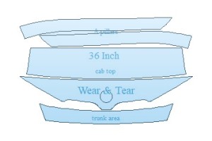 2026 BMW IX SHADOWLINE COMMON WEAR AREA KIT