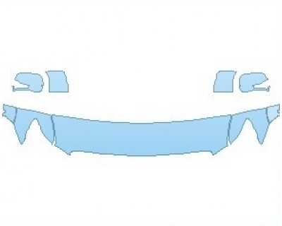 2023 NISSAN TITAN PLATINUM RESERVE HOOD (NO WRAPPED EDGES)