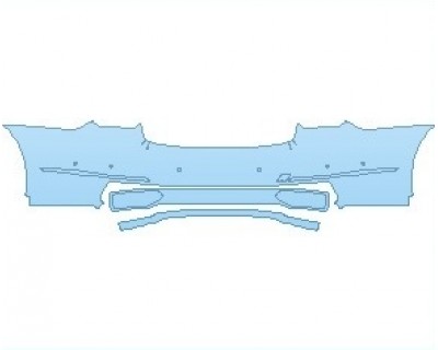 2023 BMW 7 SERIES IPERFORMANCE BASE REAR BUMPER WITH SENSORS