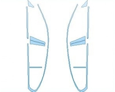 PAINT PROTECTION KIT - 2025 BMW 7 SERIES IPERFORMANCE BASE WINDOW TRIM - PRECUT PPF CLEAR BRA WRAP