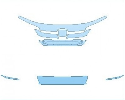 PAINT PROTECTION KIT - 2023 HONDA PILOT TOURING GRILLE & TRIM - PRECUT PPF CLEAR BRA WRAP