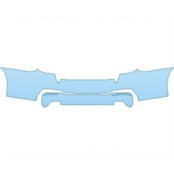 PAINT PROTECTION KIT - 2019 BMW 5 SERIES 530E M-SPORT SEDAN REAR QUARTER - PRECUT PPF CLEAR BRA WRAP