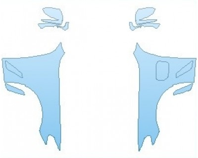 Precut PPF Kit – Clear Bra Paint Protection Film PAINT PROTECTION KIT - 2019 BMW 5 SERIES 530E M-SPORT SEDAN FULL FENDERS NO WRAPPED EDGES - PRECUT PPF CLEAR BRA WRAP