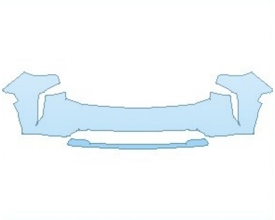 PAINT PROTECTION KIT - 2023 CHEVROLET SUBURBAN LT BUMPER - PRECUT PPF CLEAR BRA WRAP