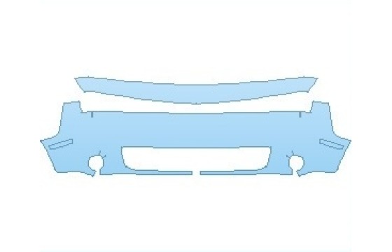 Precut PPF Kit – Clear Bra Paint Protection Film PAINT PROTECTION KIT - 2027 DODGE CHALLENGER GT AWD BUMPER - PRECUT PPF CLEAR BRA WRAP