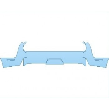 2023 DODGE CHALLENGER GT REAR BUMPER