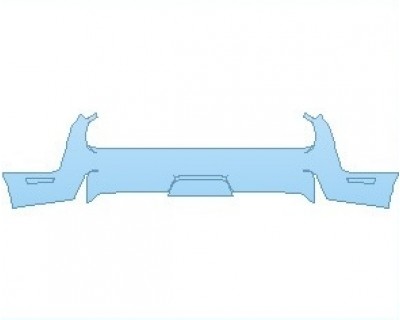 2023 DODGE CHALLENGER GT REAR BUMPER