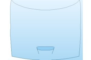 2027 DODGE CHALLENGER GT FULL HOOD (NO WRAPPED EDGES)