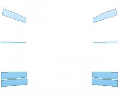 2023 CHEVROLET TAHOE Z71 B & C PILLARS