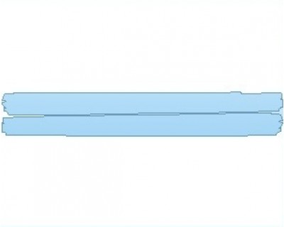 PAINT PROTECTION KIT - 2023 MERCEDES E CLASS AMG E 53 SEDAN ROCKER PANELS - PRECUT PPF CLEAR BRA WRAP