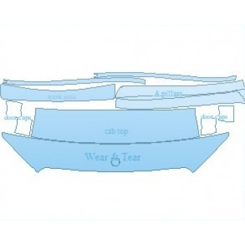 PAINT PROTECTION KIT - 2023 MERCEDES E CLASS AMG E 53 SEDAN COMMON WEAR AREA KIT - PRECUT PPF CLEAR BRA WRAP