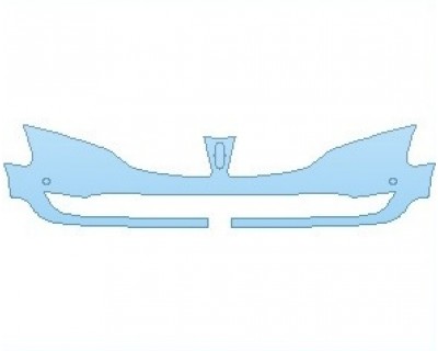 PAINT PROTECTION KIT - 2023 LINCOLN MKT  BUMPER WITH SENSORS - PRECUT PPF CLEAR BRA WRAP