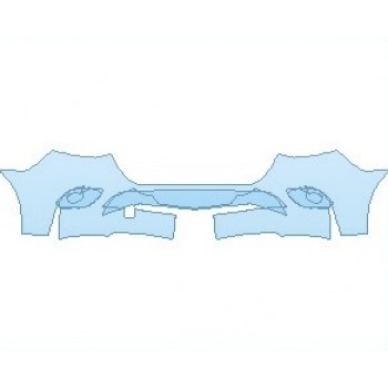 PAINT PROTECTION KIT - 2022 MERCEDES SPRINTER 3500 PASSENGER BUMPER - PRECUT PPF CLEAR BRA WRAP