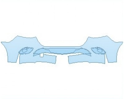 PAINT PROTECTION KIT - 2022 MERCEDES SPRINTER 4500 CAB BUMPER - PRECUT PPF CLEAR BRA WRAP