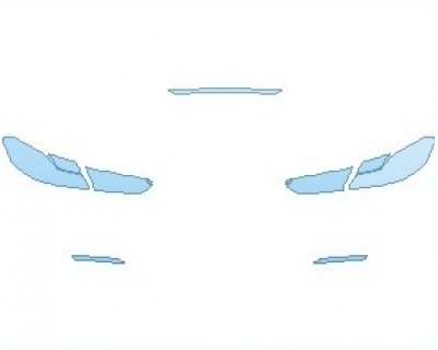 PAINT PROTECTION KIT - 2025 BMW 8 SERIES 840I CONVERTIBLE LIGHTS REAR - PRECUT PPF CLEAR BRA WRAP