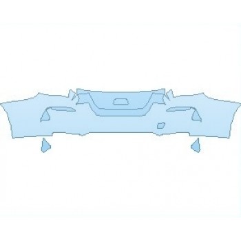 PAINT PROTECTION KIT - 2025 BMW 8 SERIES 840I XDRIVE CONVERTIBLE REAR BUMPER - PRECUT PPF CLEAR BRA WRAP