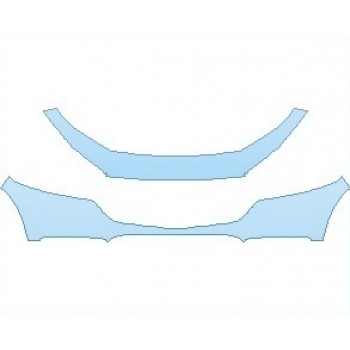 PAINT PROTECTION KIT - 2025 MAZDA CX-30 PREFERRED BUMPER - PRECUT PPF CLEAR BRA WRAP