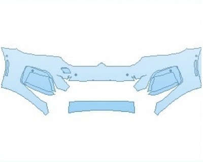 2023 BMW 5 SERIES M-SPORT BUMPER WITH SENSORS