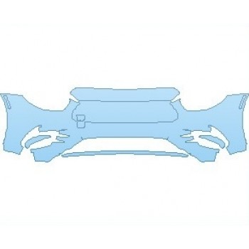 Precut PPF Kit – Clear Bra Paint Protection Film PAINT PROTECTION KIT - 2023 MERCEDES E CLASS AMG LINE COUPE BUMPER - PRECUT PPF CLEAR BRA WRAP