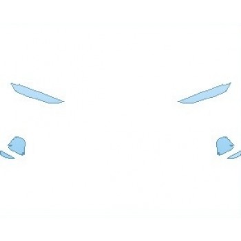 PAINT PROTECTION KIT - 2023 CHEVROLET BLAZER 3.6L CLOTH LIGHTS - PRECUT PPF CLEAR BRA WRAP