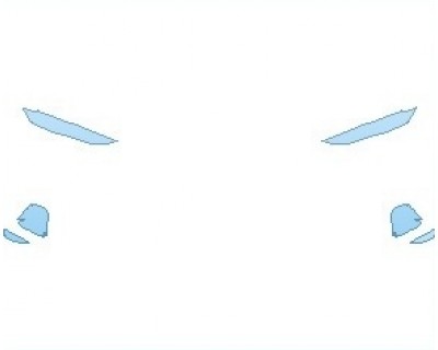 PAINT PROTECTION KIT - 2023 CHEVROLET BLAZER 3.6L CLOTH LIGHTS - PRECUT PPF CLEAR BRA WRAP