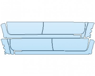 2023 TOYOTA TACOMA TRD SPORT ROCKER PANELS DOUBLE CAB