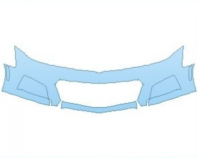 PAINT PROTECTION KIT - 2022 CHEVROLET CAMARO ZL1 COUPE BUMPER - PRECUT PPF CLEAR BRA WRAP