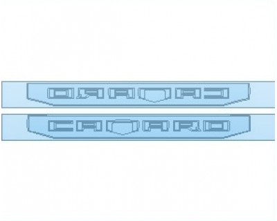 PAINT PROTECTION KIT - 2022 CHEVROLET CAMARO ZL1 COUPE DOOR SILLS - PRECUT PPF CLEAR BRA WRAP
