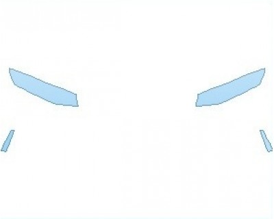 PAINT PROTECTION KIT - 2022 CHEVROLET CAMARO ZL1 COUPE LIGHTS - PRECUT PPF CLEAR BRA WRAP