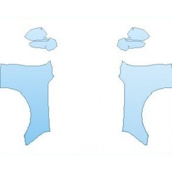 Precut PPF Kit – Clear Bra Paint Protection Film PAINT PROTECTION KIT - 2022 CHEVROLET CAMARO ZL1 COUPE FULL FENDERS (WRAPPED EDGES) - PRECUT PPF CLEAR BRA WRAP