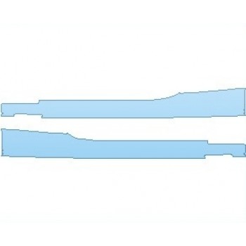 PAINT PROTECTION KIT - 2023 BMW 4 SERIES SPORT CONVERTIBLE ROCKER PANELS - PRECUT PPF CLEAR BRA WRAP