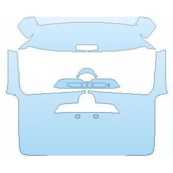 PAINT PROTECTION KIT - 2021 TOYOTA 4RUNNER TRAIL SPECIAL EDITION REAR HATCH - PRECUT PPF CLEAR BRA WRAP