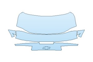 2027 CHEVROLET CAMARO 1SS COUPE REAR DECK LID WITH BLADE SPOILER