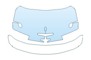 2027 CHEVROLET CAMARO 1SS COUPE REAR DECK LID WITH STANCHION SPOILER