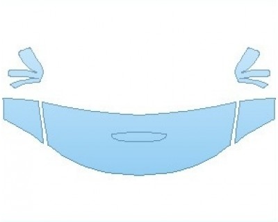 PAINT PROTECTION KIT - 2023 DODGE CHARGER DAYTONA 392 HOOD (WRAPPED EDGES) - PRECUT PPF CLEAR BRA WRAP